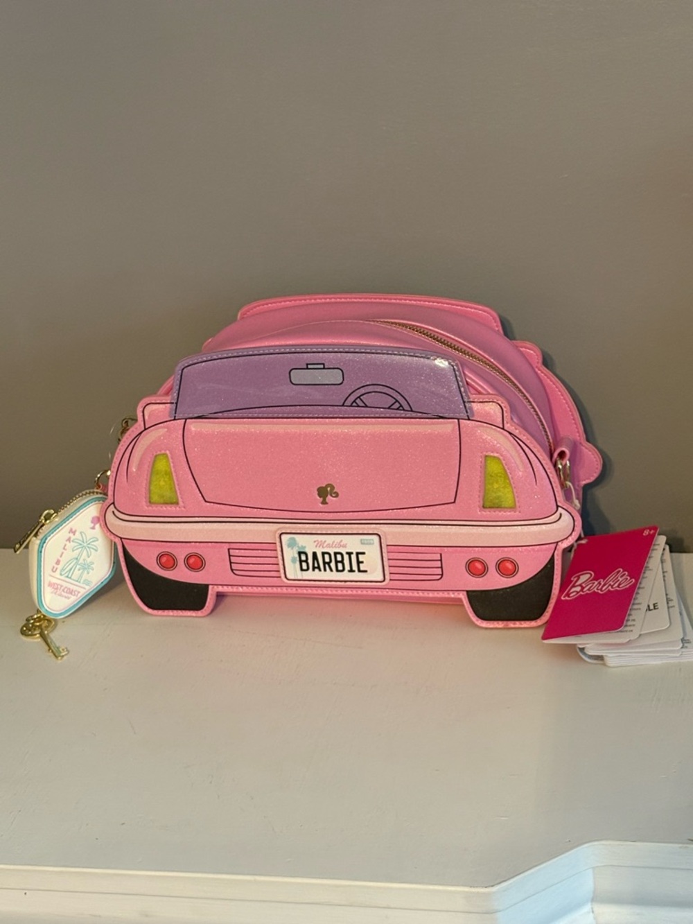 Loungefly Barbie Light Up Convertible Crossbody Bag